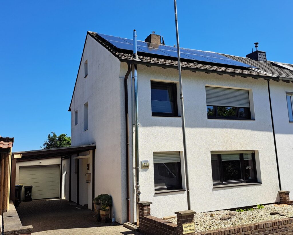 Aussenansicht der Ferienwohnung Orsoyerberg