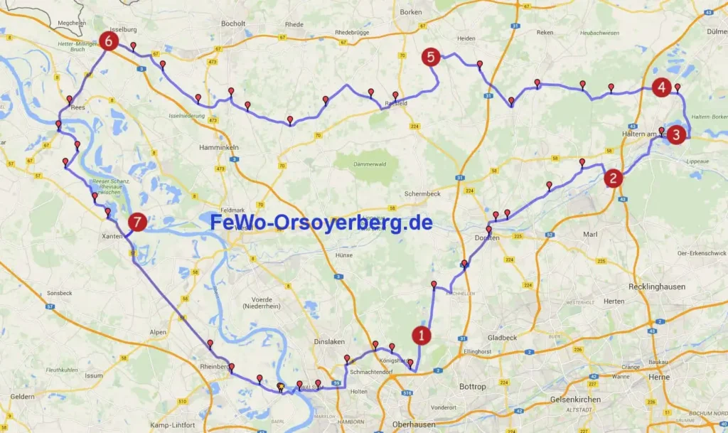 Von Treff zu Treff Motorradtour am Niederhein